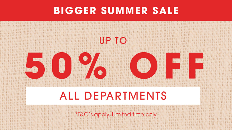 Bigger Summer Sale