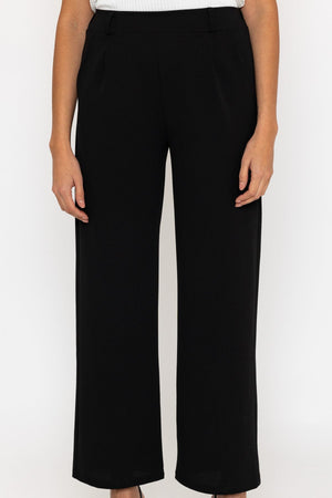 Carraig Donn Black Wide Leg Trousers