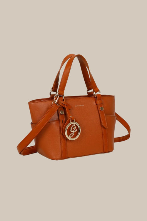 Brown Gallantry Tote Bag