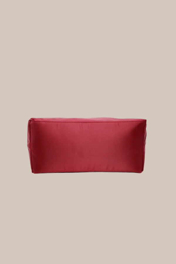 Carraig Donn Burgundy Nylon Tote Bag