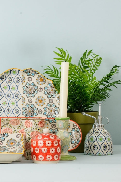 Carraig Donn Eclectic Oval Colourful Platter