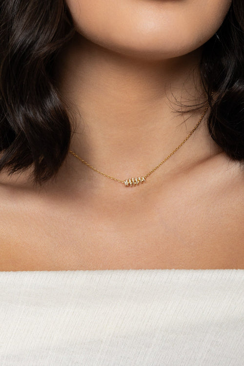 Carraig Donn Gold Doodle Necklace