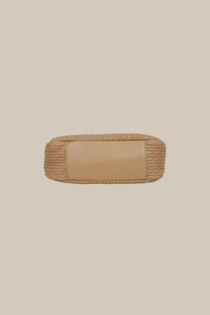 Carraig Donn Taupe Textured Shoulder Bag